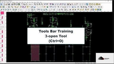 Working of TUKAdesign Tools Bar 3-Open Tool | TUKAcad Tools Bar Training |#tukacad #patternmaking