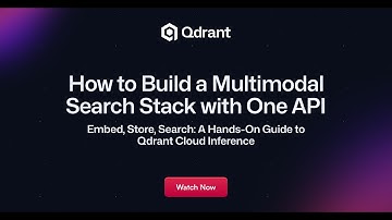 How to Build a Multimodal Search Stack with One API | Embed, Store, Search: Guide to Cloud Inference