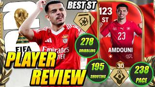 HE IS A HIDDEN GEM! ⚡🔥 118 The World’s Game Amdouni Player Review! BEST ST/CAM META?! – FC Mobile 26