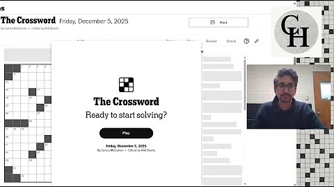 NYT Daily Crossword - Friday, December 5, 2025