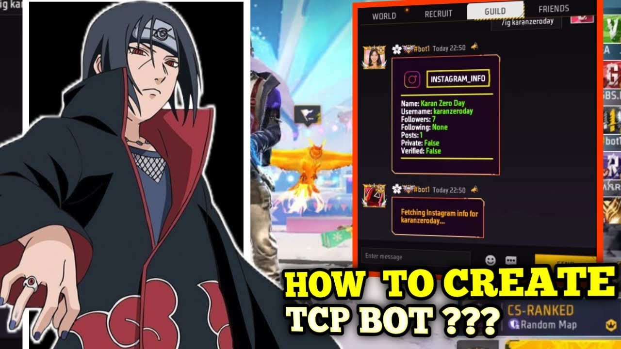 Premium Free Fire TCP Bot+Guild Bot Kaise Banaye 2025🔥Full Source Code & Easy Tutorial😈