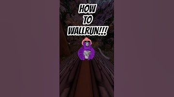 HOW TO WALL RUN #gorillatag #monke #tutorial