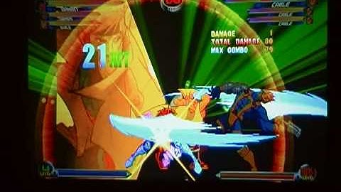 mvc2:  Guile/Thanos combo to DHC