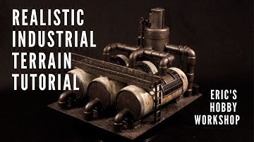 Terrain Tutorial: Fast & Realistic Dystopian Industrial Tanks - Warhammer 40k, Necromunda, Kill Team
