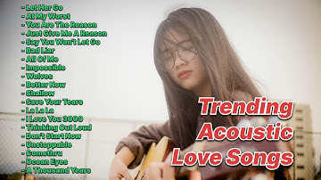 The Best Acoustic Cover of Popular Songs 2025 - Guitar Love Songs Cover | Lyrics