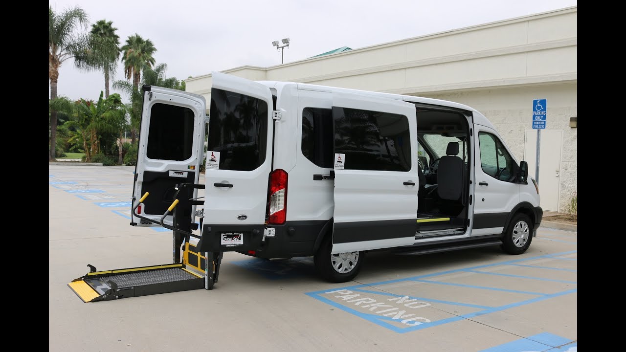 2018 ford transit wheelchair van