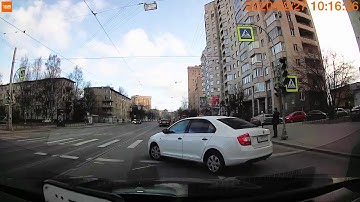 Car Trying to Merge into Traffic Hits a Truck || ViralHog