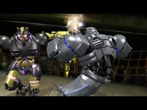 Видео: REAL STEEL THE VIDEO GAME - PIGSY ОТОМСТИЛ (PIGSY vs DESTROYER vs MIDAS & METRO)