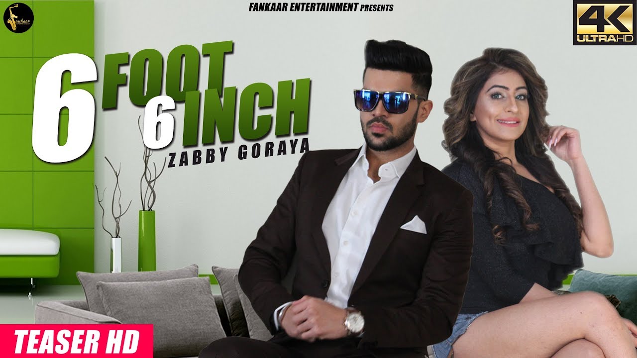 Zabby Goraya - 6 foot 6 Inch | Teaser | Latest Punjabi Songs 2018 ...