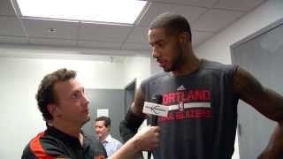 LaMarcus Aldridge Interview: Secrets To Shooting After Screening