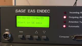 EAS 3491-3492: KDKA (AM) RANDOM EAS Test + ONE Relay
