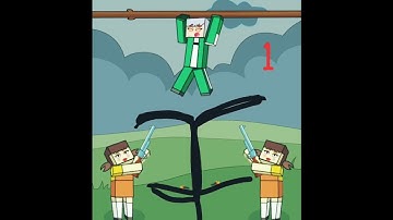 draw 2 save : save the man  ||  draw one part -  (d.o.p) - save  #her #shorts #dop