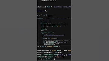 Creating an Event Calendar Application with React JS