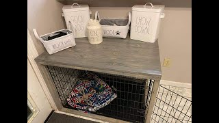 DIY Simple Kennel Cover