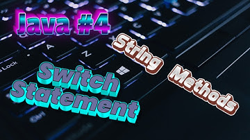 Java Tutorial #4 #java #code #switch
