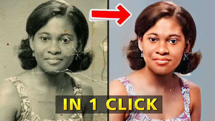 Restore and Colorize Old Photos Using the AI Software | Old Photo Restoration | 4DDiG File Repair