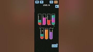 Water Color Sort - LEVEL 10