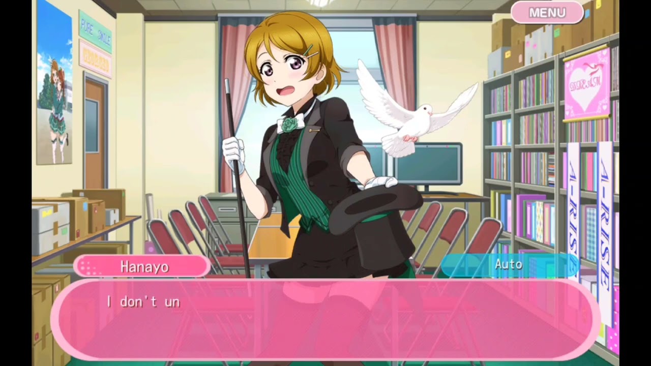 607 Koizumi Hanayo's Magician card side story - Love Live SIF