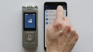 How to share a recording from your VoiceTracer via the App