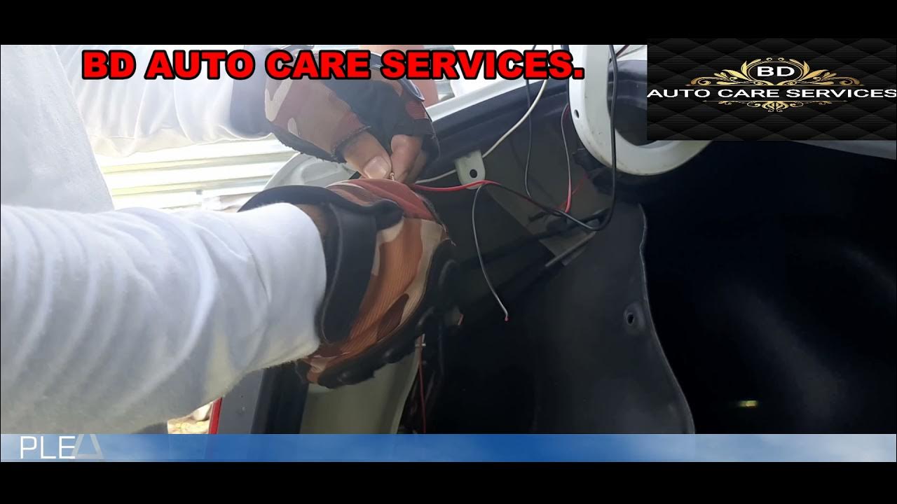 HOW TO INSTALL CAR STEREO REVERSE CAMERA WIRING ON HYUNDAI ACCENT YouTube