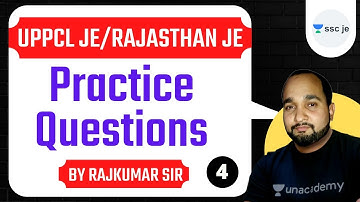 10:30 AM - UPPCL JE & Rajasthan JE 2021 | By Rajkumar Singh | Practice Questions | Day-4