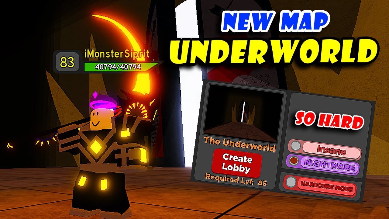 New Update The Underworld Map New Cosmetics Roblox Dungeon Quest Youtube - roblox dungeon quest underworld egg