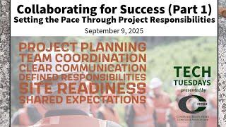 CRMCA Tech Tuesday - Collaborating for Success (Part 1): Setting the Pace (Tech Presentation Series)
