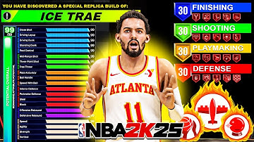 THIS *NEW* 6’2 TRAE YOUNG BUILD is GAME BREAKING in NBA 2K25! BEST GUARD BUILD IN 2K25!