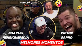VICTOR SARRO e CHARLES HENRIQUEPEDIA fazem Bola e Carioca chorar de rir 🤣 (Melhores Momentos)