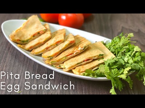 Video: How To Cook Pita Bread Pancakes With Egg And Onion