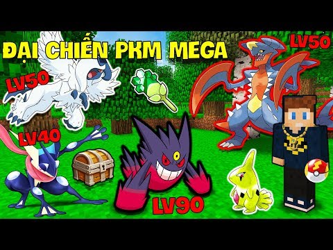 MINECRAFT PIXELMON #15 | ĐẠI CHIẾN POKEMON MEGA SIÊU KHỦNG, TÌM POKEMON HUYỀN THOẠI MEW