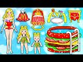 Barbie Dolls Dress Up - Barbie McDonald&#39;s New House with Swimming Pool | Barbie Family Storytime