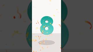 10 to 0 Countdown Timer With Heartbeat Sound Effect Royalty Free | Cool Timer 4K