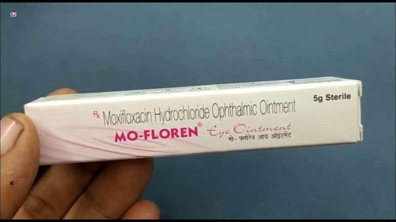 MoFloren Eye Ointment Moxifloxacin Hydrochloride Ophthalmic Ointment