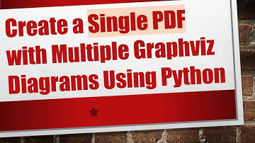 Create a Single PDF with Multiple Graphviz Diagrams Using Python
