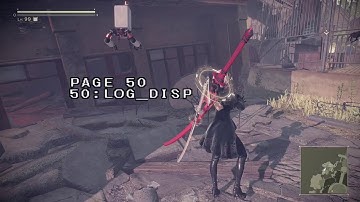 Nier: Automata Debug Build Showcasing