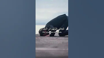 تتجافى جنوبهم عن المضاجع يدعون ربهم خوفا وطمعا تلاوة مميزة للقارئ شريف مصطفى 