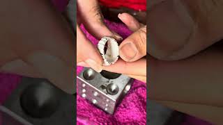 ASMR Jewellery Making | Shaping The Unknown Tide Ring | Part 4 #asmrcrafts #silversmith #diy