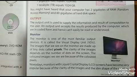 Class 5th | Chapter 1 : The Computer An Overview (Part 3)