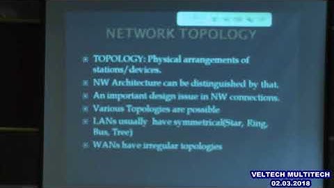 VELTECH MULTITECH DEPT OF ECE  GUEST LECTURE - 02.03.2018