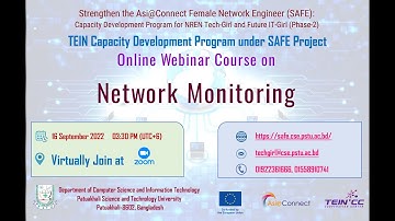 Webinar on Network Monitoring (PART I)