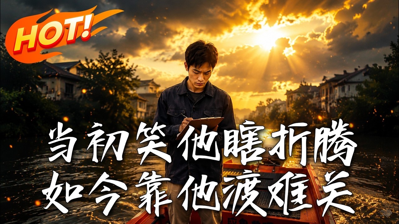 洪水來襲，全村唯一的救命稻草