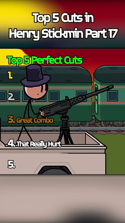 Top 5 Cuts in Henry Stickmin Part 17 #Henrystickmin #TigerGamer16 #Short