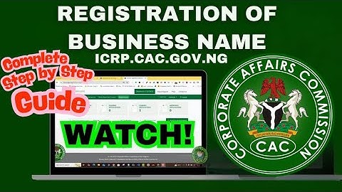 CAC Business Name Registration 2025.(DIY Made Simple)