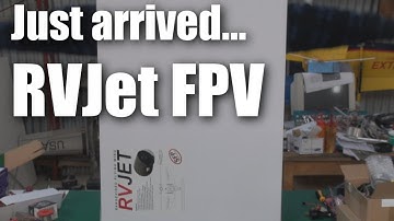 Range Video Jet (RVJet) FPV flying wing