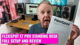 Watch me rebuild my studio with the FlexiSpot E7 Pro standing desk