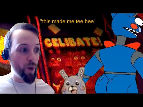 Reacting to the Parts of 5 AM at Freddy's: The Prequel - REBUILT