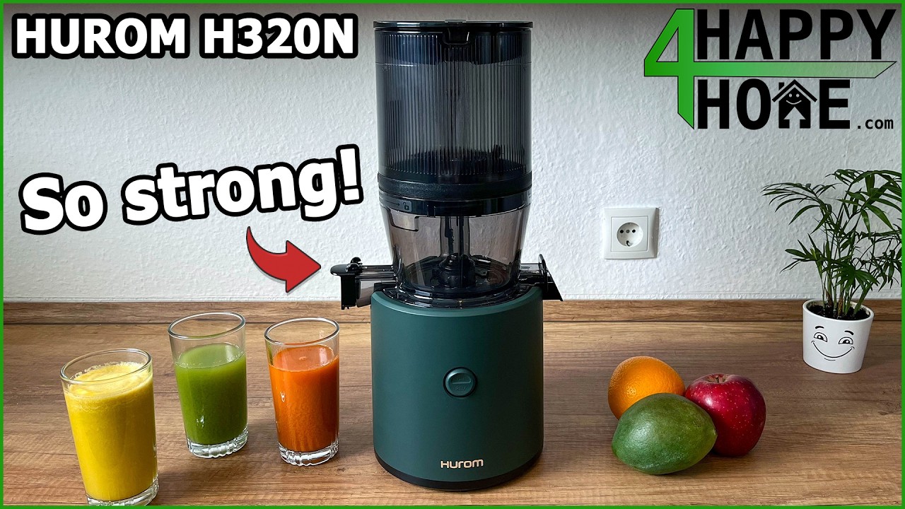 The Best Juicer I've Ever Had! 🍏 HUROM H320N Slow Juicer