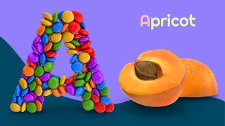 ABC Phonics Song , Toddlers learning video, A for Apple, ABC Song, Nursery Rhymes, Alphabet Song