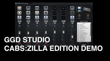 GGD STUDIO CABS: ZILLA EDITION DEMO